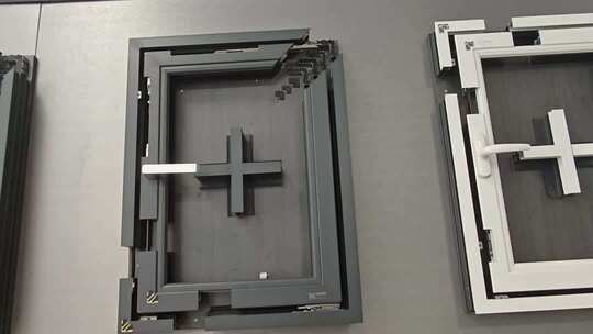 展示不同款式门窗框架素材