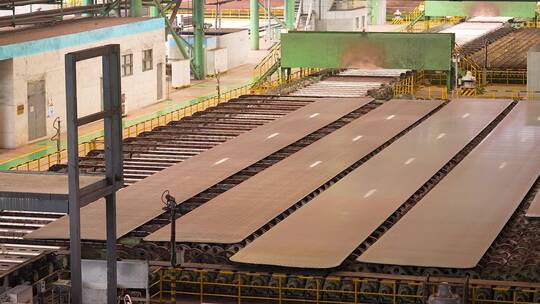 钢铁厂钢铁钢板炼造生产过程10