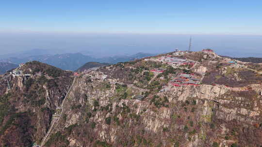 泰安泰山山顶风景