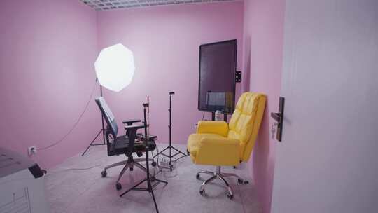 网红直播间 空镜