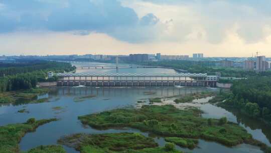 城市空镜头 三四线城市 文明城市 卫生城市