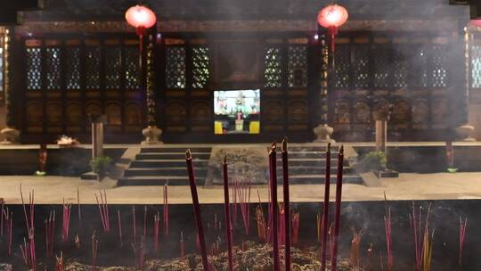 天台山高明寺禅院香炉