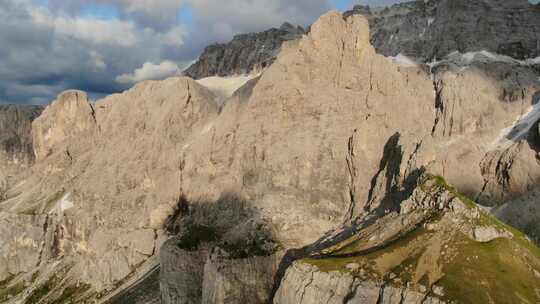 山，风景，白云石，山脊