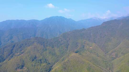 安徽省黄山风景区大山航拍延时摄影风景视频