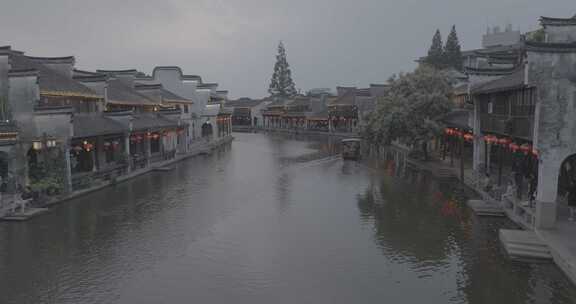 log 古镇夜景航拍 南浔夜景航拍