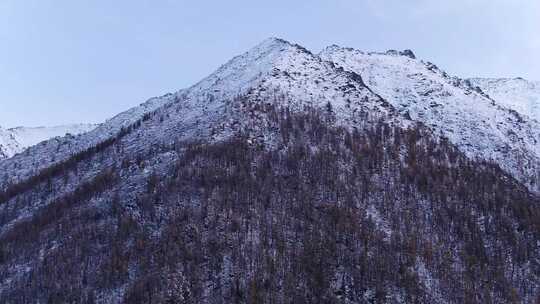 s3新疆准噶尔盆地东北侧阿尔泰山区航拍