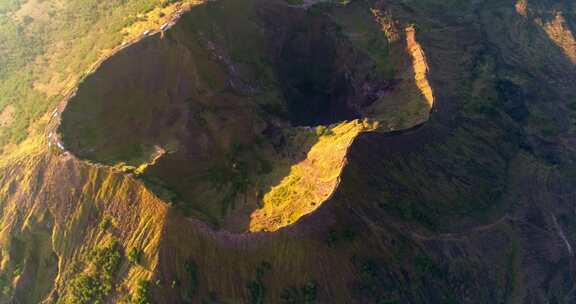 巴图尔山，火山，印度尼西亚，徒步旅行