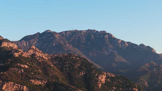 泰安泰山山顶风景