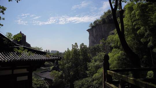 嘉兴柯岩风景区普照寺风景视频