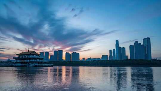 人流 车流 延时视频素材