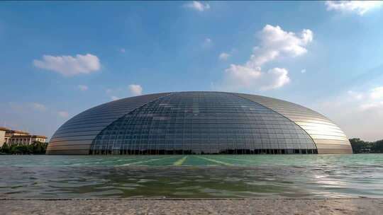 北京国家大剧院全景素材