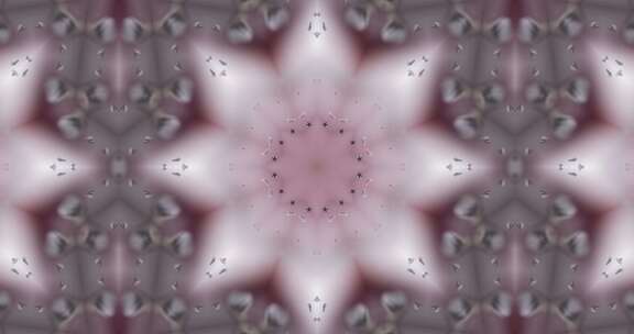 111  4K酷炫抽象大片万花筒背景