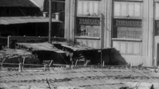 1937年 上海四行仓库 中国军队与日军激战