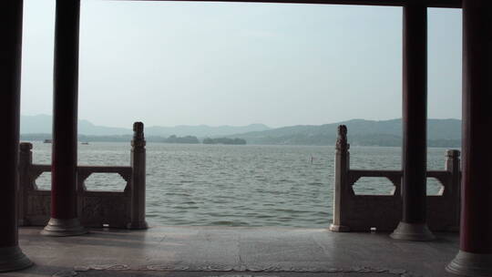 户外杭州西湖风景