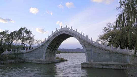【空镜】4K北京颐和园绣漪桥-多角度多镜别