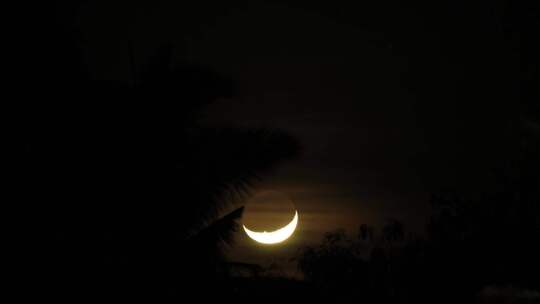 月亮，天空，巴厘岛，月亮