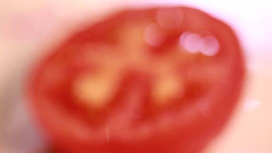 微距西红柿瓤西红柿籽 (8)视频素材模板下载