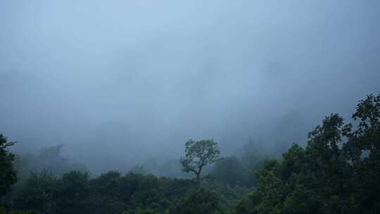 喜马拉雅山脉雪山延时摄影