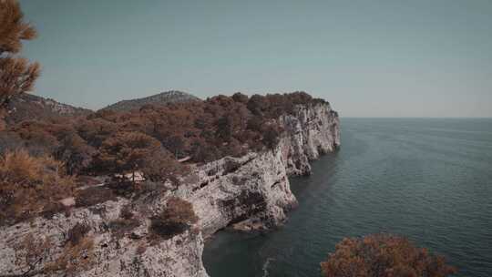 悬崖，岩石，海洋，水