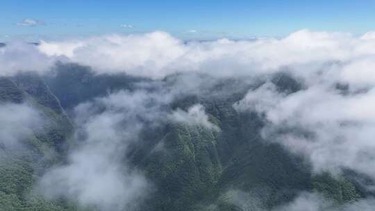 巴西圣卡塔琳娜普拉亚大峡谷风景。峡谷景观