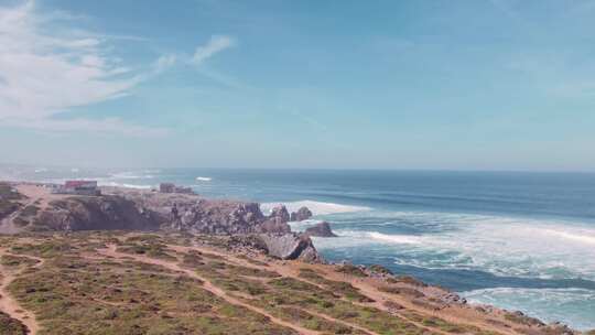 Cascais Guincho海岸线无人