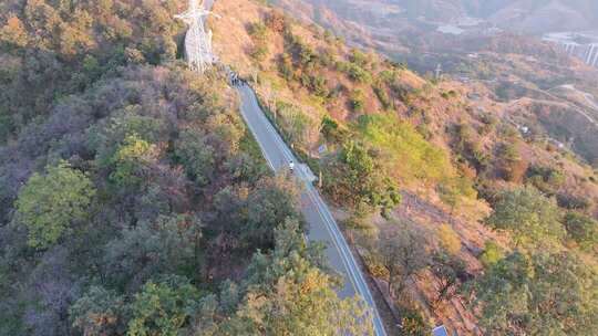 四川攀枝花市东华山山地体育公园山顶跑步