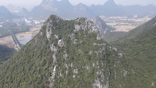 航拍湖南南岳衡山5A景区