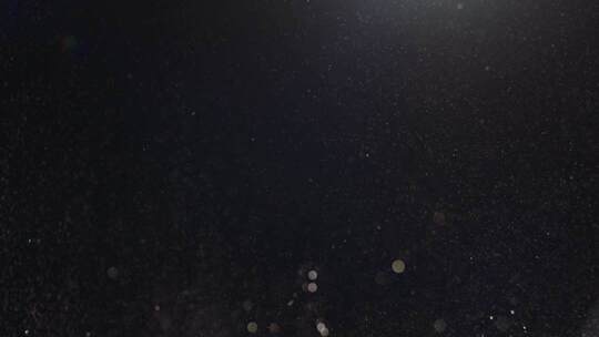 黑色背景粒子光斑效果