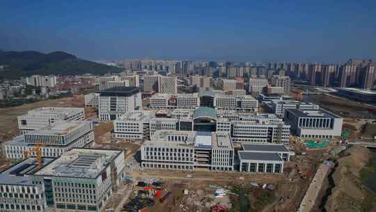 航拍福建福耀科技大学