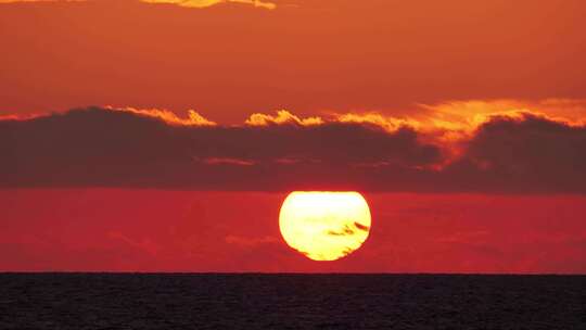 海上日出大海日出太阳升起东方红旭日东升