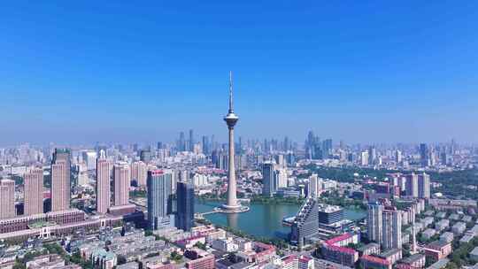 天津广播电视塔航拍