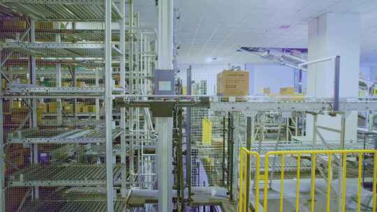 智慧物流分拣中心 仓库物流中心 全智能云仓