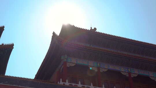 紫禁城 北京 故宫 古代皇宫紫禁城北京故宫视频素材模板下载