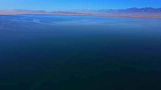 自然风光 小柴旦湖 高原湖面 大气湖水