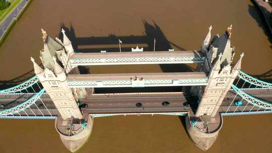 英国伦敦塔桥视频素材模板下载