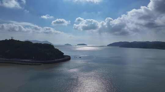 海滨风光全景