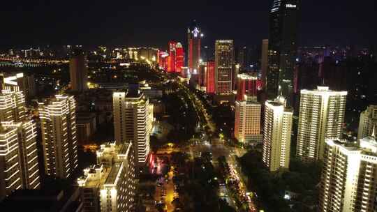 海南海口夜景风光