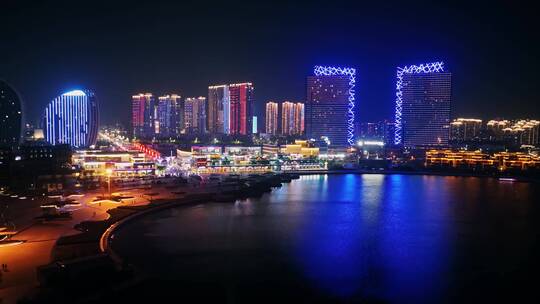 胶南夜景亮化西海岸夜景