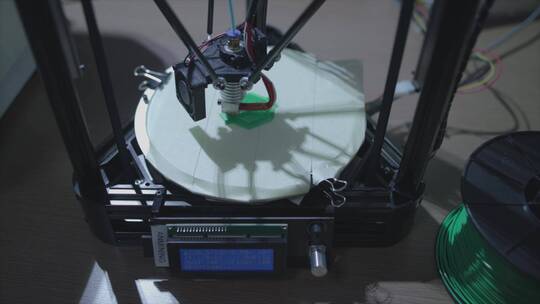 3D打印展示视频素材模板下载