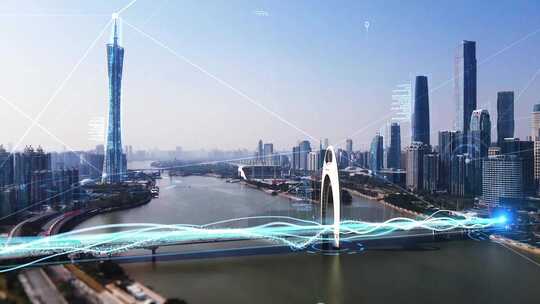 互联网5G智慧科技城市文件夹互联网科技城市视频素材模板下载