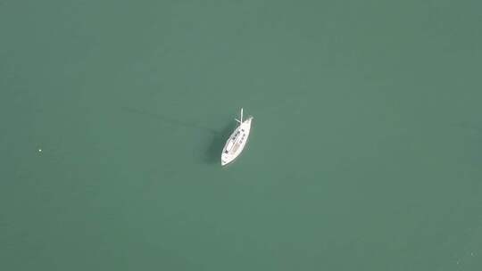 新南威尔士斯蒂芬斯港蝾螈湾船只4K无人机镜头