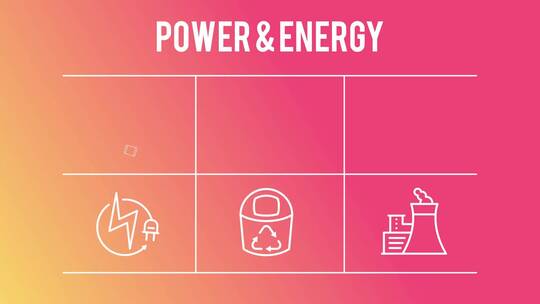 Power And Energy-50 Thin Line图标数据图表AE模板