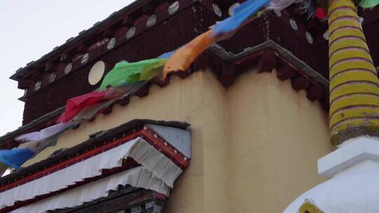 【镜头合集】民族园藏族建筑西藏少数民族