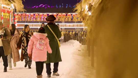 各地自制雪乡公用素材