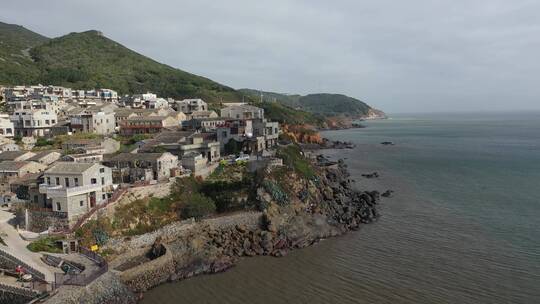 福建福州平潭岛北港村海景自然风光