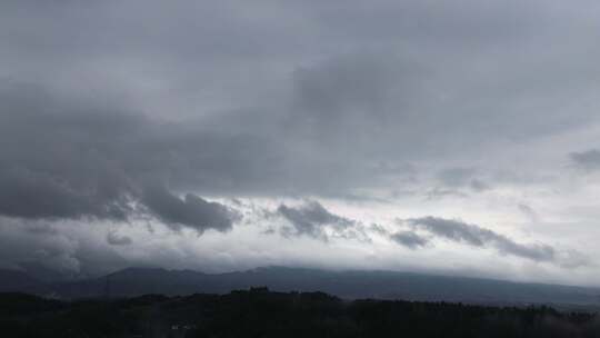 绵阳北川附近的大山与村庄