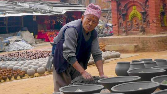 陶艺陶瓷制作手工艺泥巴异国人文旅拍记录