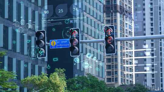 智慧城市 智慧交通 监控摄像头