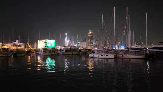 香港维多利亚港夜景