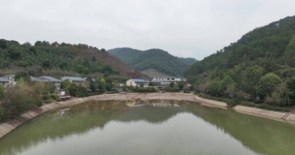 清远连山县城度假村航拍